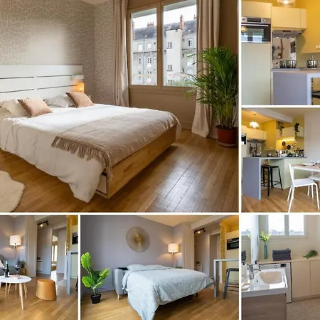 Appartement Tours Centre - Proche Gare - Parking Vélo - Balcon - Arrivée autonome Extérieur photo